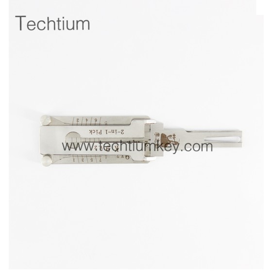 K9 Original Lishi  2 in 1 lock pick decoder for korean Kia